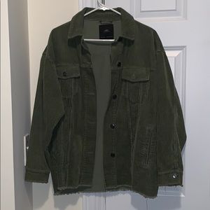 Zara olive flannel - barely worn!